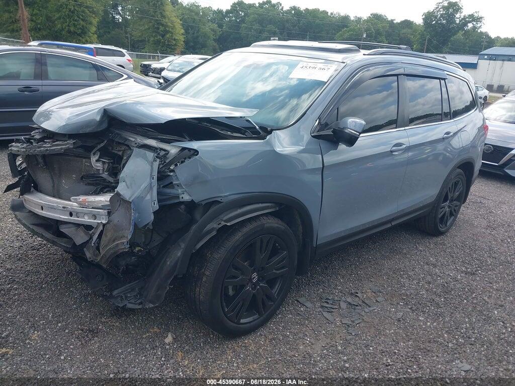 5FNYF6H20NB103227 2022 HONDA PILOT photo no. 2