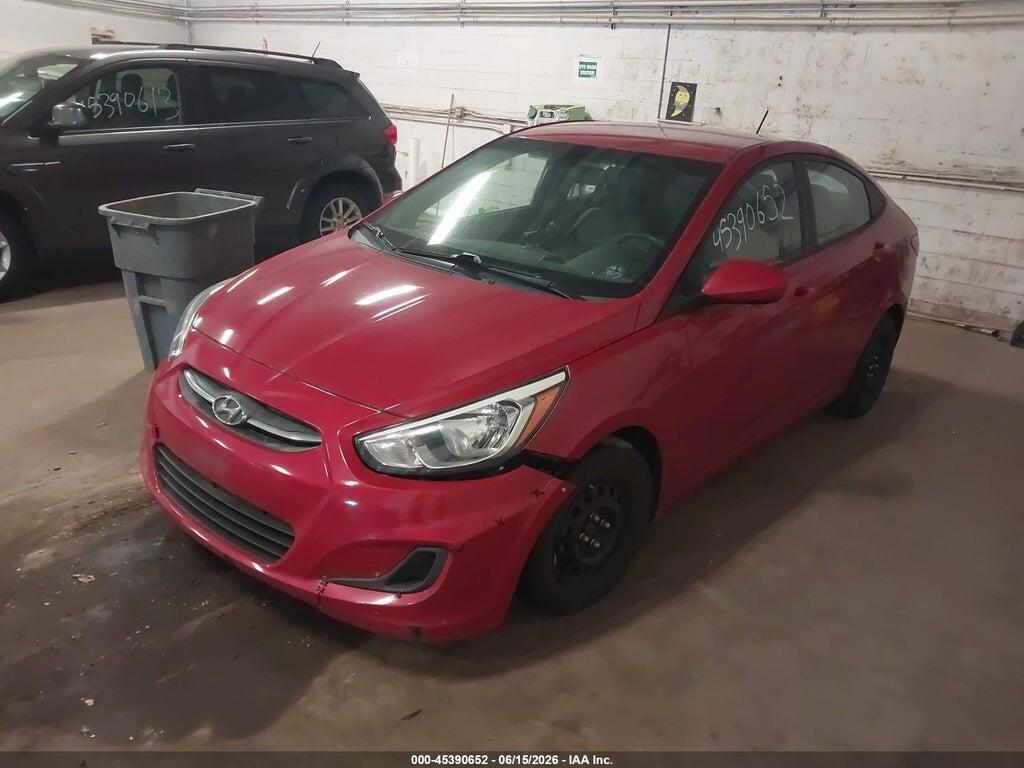 KMHCT4AE1GU135850 2016 HYUNDAI ACCENT photo no. 2