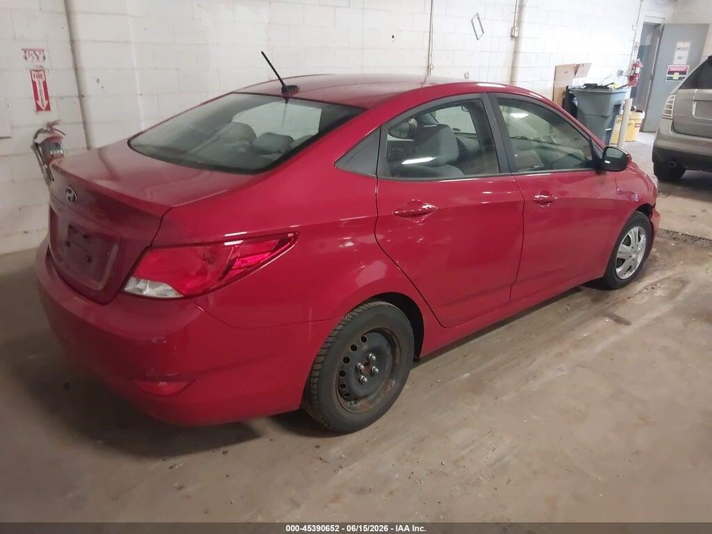 KMHCT4AE1GU135850 2016 HYUNDAI ACCENT photo no. 4