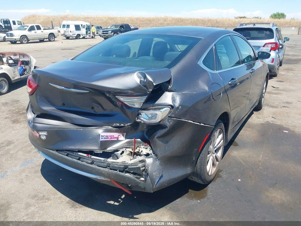 1C3CCCAB3GN111861 2016 CHRYSLER 200 photo no. 4