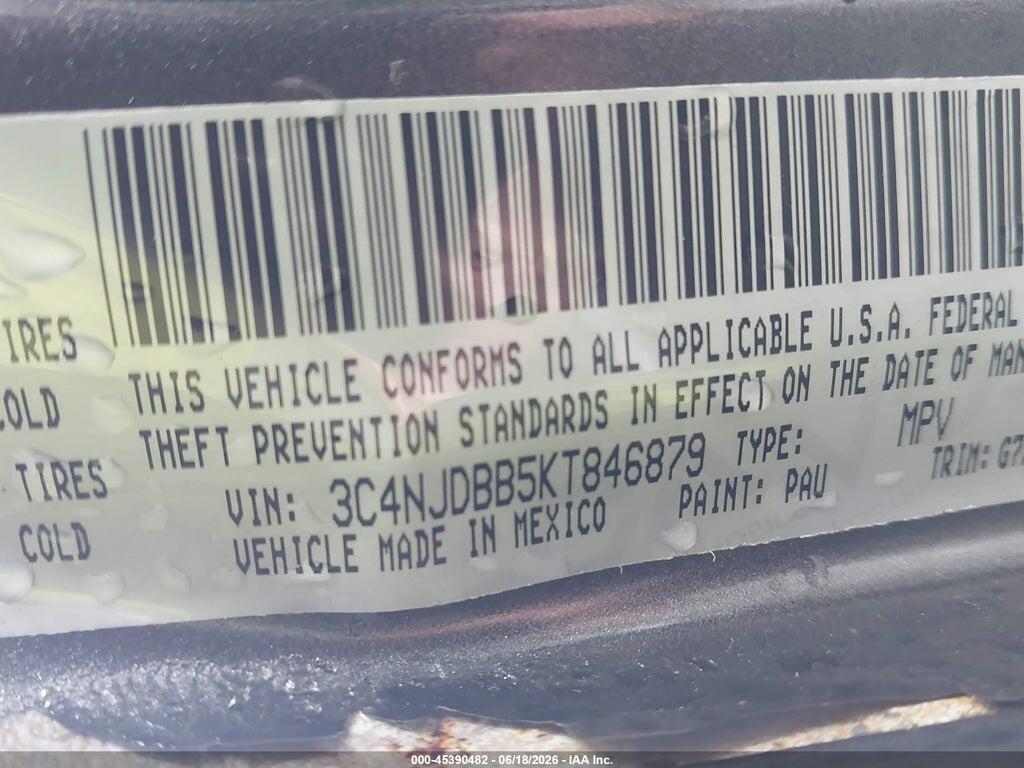 3C4NJDBB5KT846879 2019 JEEP COMPASS photo no. 9
