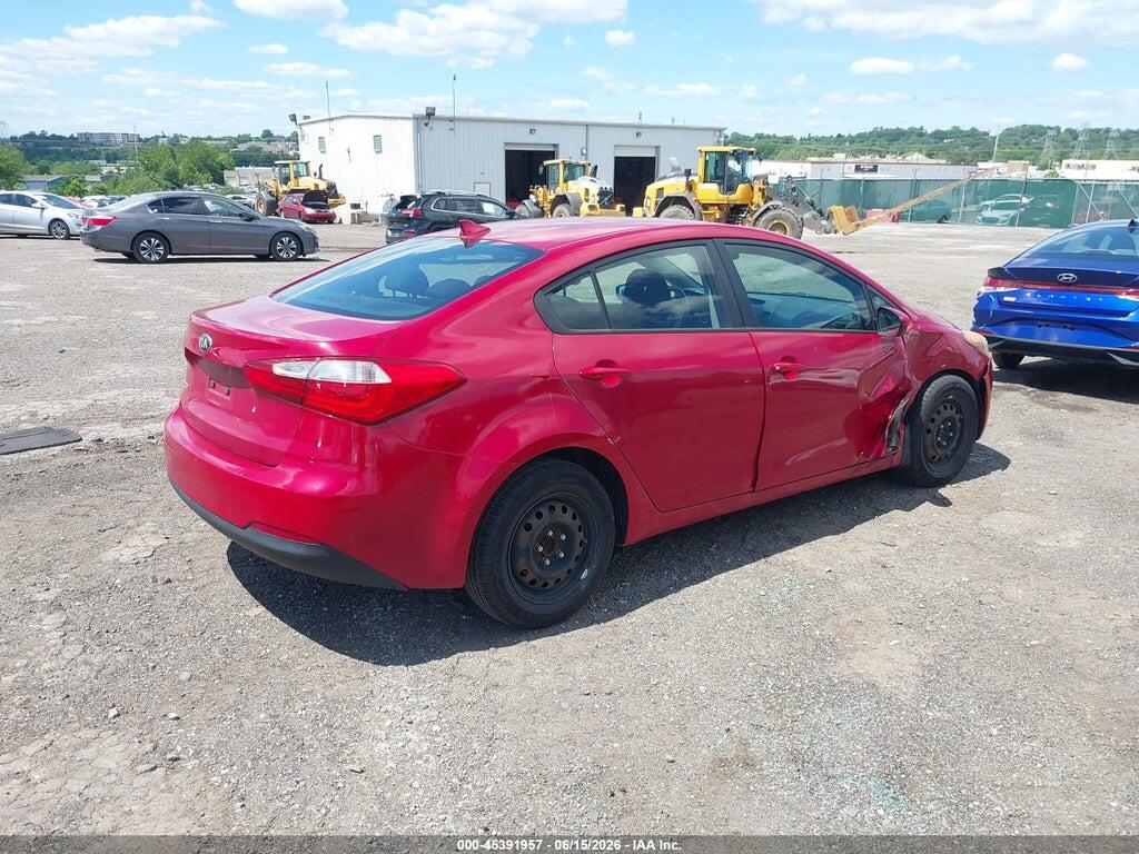 KNAFK4A68E5086485 2014 KIA FORTE photo no. 4