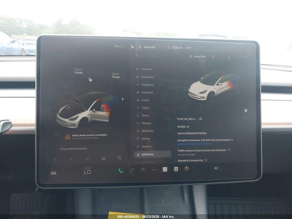 5YJ3E1EA2PF676760 2023 TESLA MODEL 3 photo no. 7