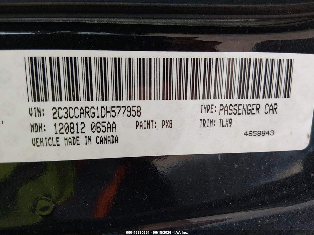 2C3CCARG1DH577958 2013 CHRYSLER 300 photo no. 9