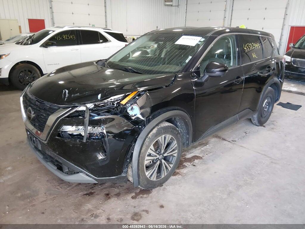 5N1AT3BB1MC746484 2021 NISSAN ROGUE photo no. 2