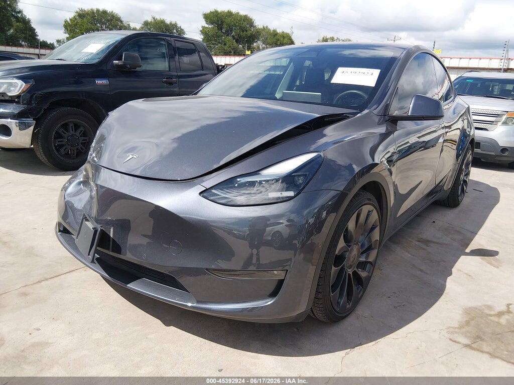 7SAYGDEF3NF523866 2022 TESLA MODEL Y photo no. 2