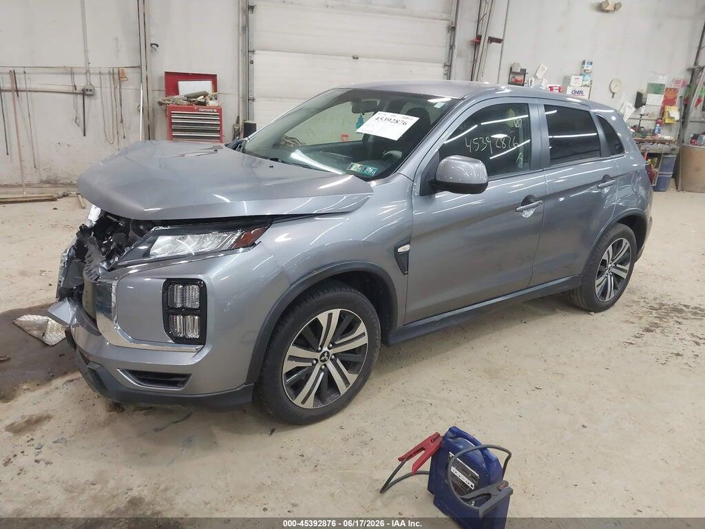 JA4AR3AU0LU013318 2020 MITSUBISHI OUTLANDER SPORT photo no. 2