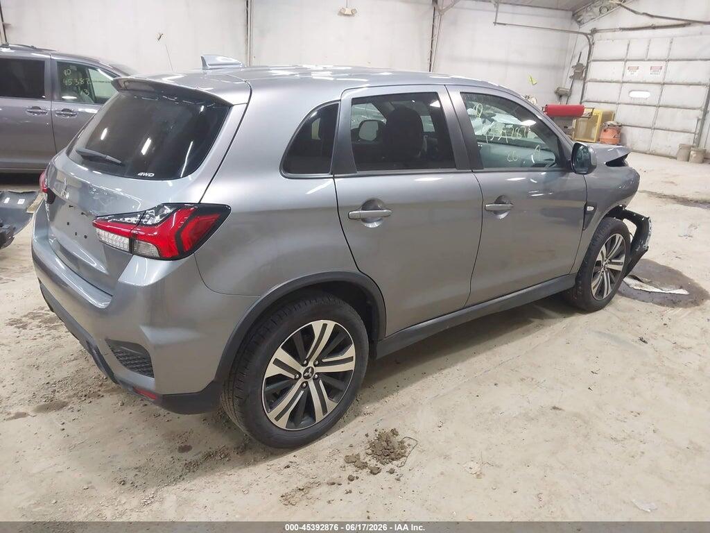JA4AR3AU0LU013318 2020 MITSUBISHI OUTLANDER SPORT photo no. 4