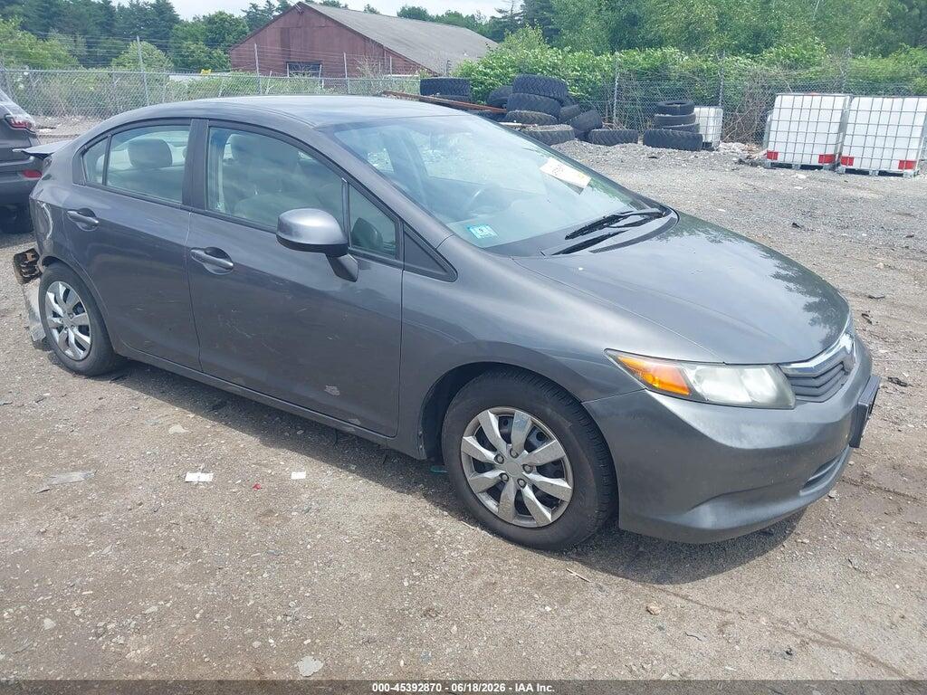 2HGFB2F54CH597433 2012 HONDA CIVIC photo no. 1