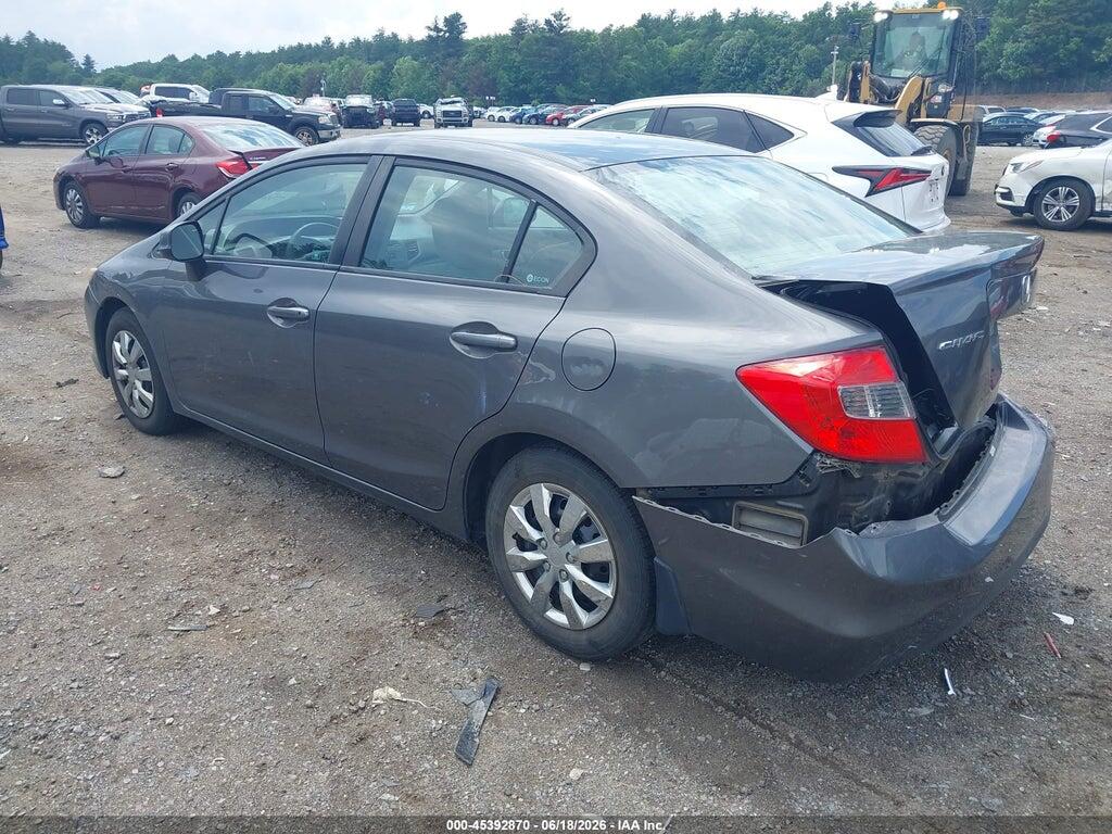 2HGFB2F54CH597433 2012 HONDA CIVIC photo no. 3