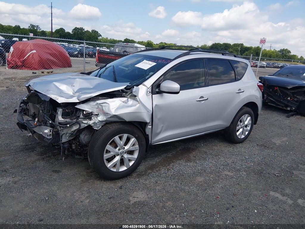 JN8AZ1MW2EW520191 2014 NISSAN MURANO photo no. 2
