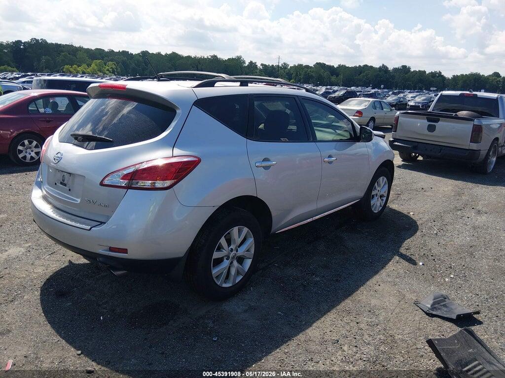 JN8AZ1MW2EW520191 2014 NISSAN MURANO photo no. 4