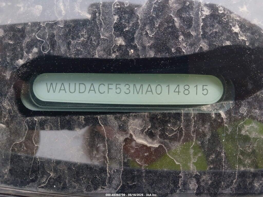 WAUDACF53MA014815 2021 AUDI A5 SPORTBACK photo no. 9
