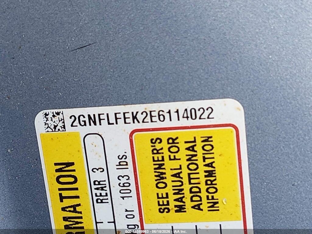2GNFLFEK2E6114022 2014 CHEVROLET EQUINOX photo no. 9