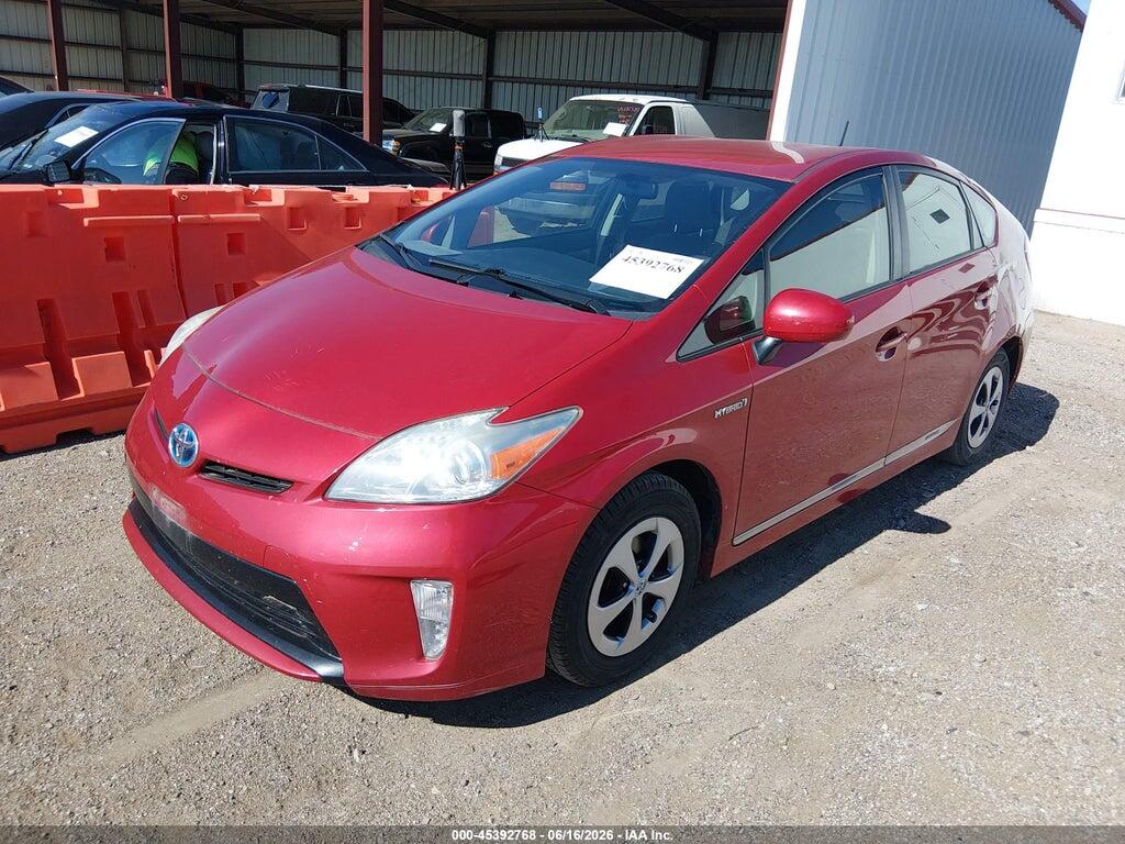 JTDKN3DU7D0338042 2013 TOYOTA PRIUS photo no. 2