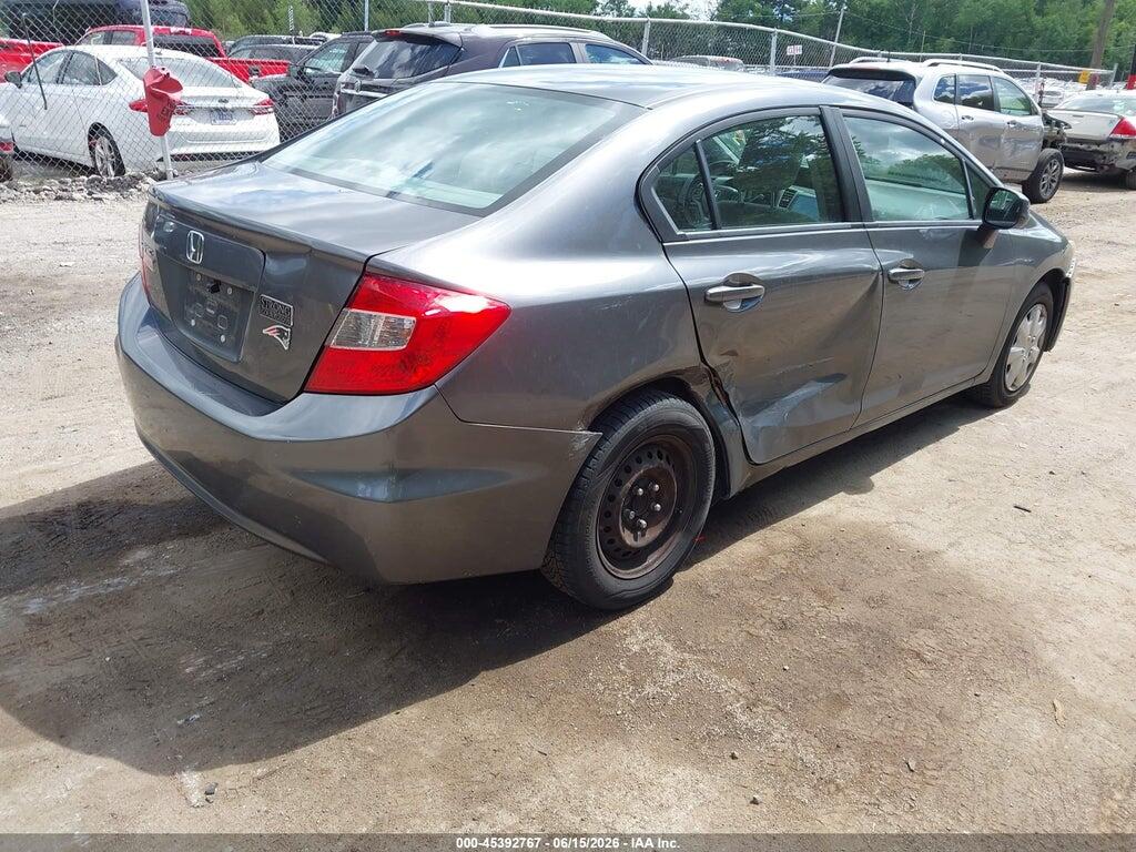 2HGFB2F51CH612664 2012 HONDA CIVIC photo no. 4