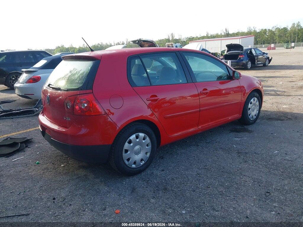 WVWDA71K69W015300 2009 VOLKSWAGEN RABBIT photo no. 4