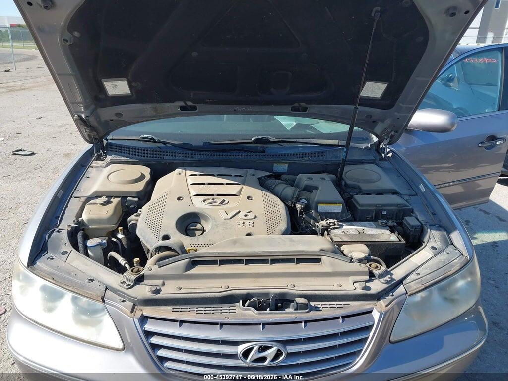 KMHFC46F26A035495 2006 HYUNDAI AZERA photo no. 10