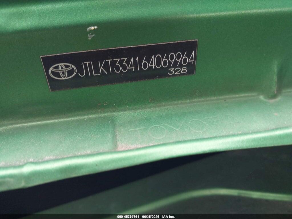 JTLKT334164069964 2006 SCION XB photo no. 9
