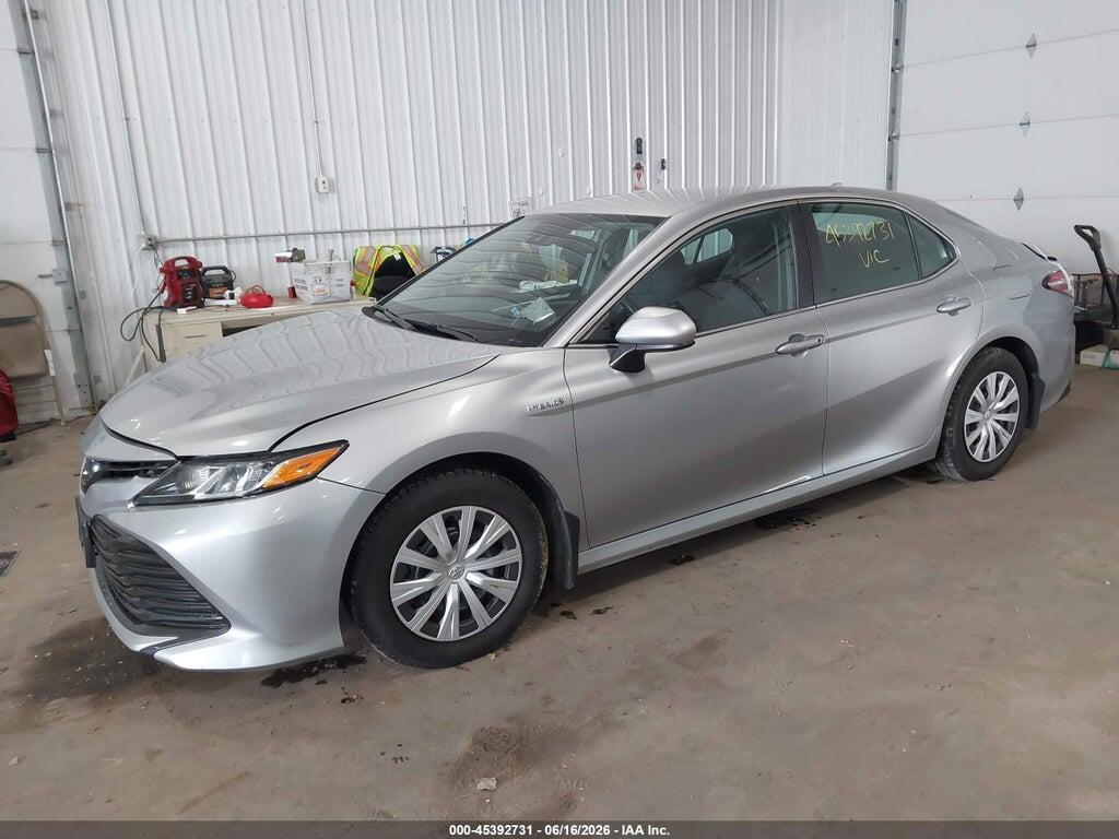 4T1B31HK8KU008804 2019 TOYOTA CAMRY HYBRID photo no. 2