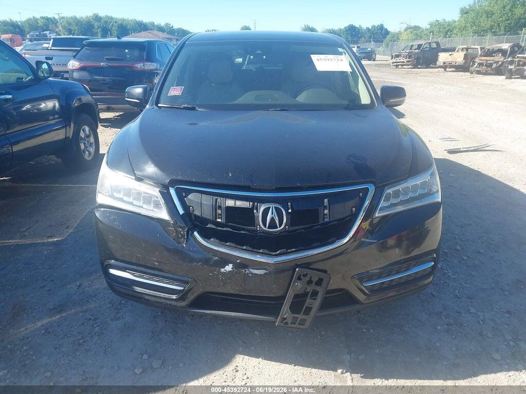 5FRYD4H4XGB002757 2016 ACURA MDX photo no. 6