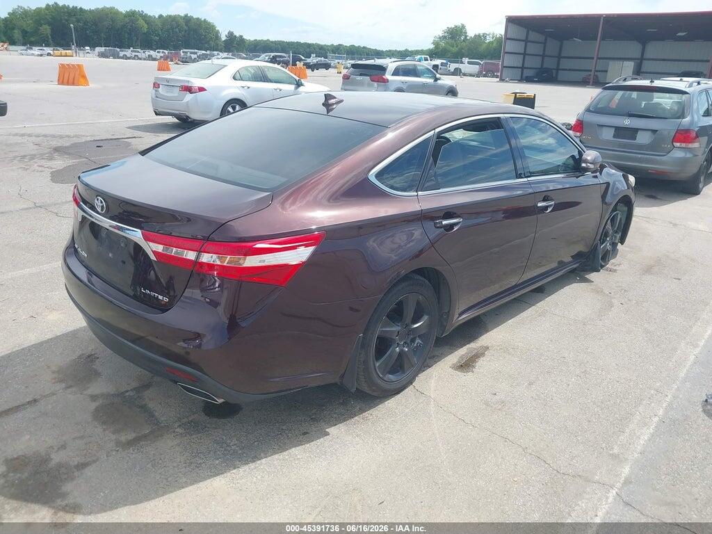 4T1BK1EB0DU009343 2013 TOYOTA AVALON photo no. 4