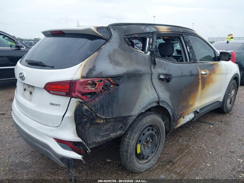5NMZU3LB6JH101006 2018 HYUNDAI SANTA FE SPORT photo no. 6