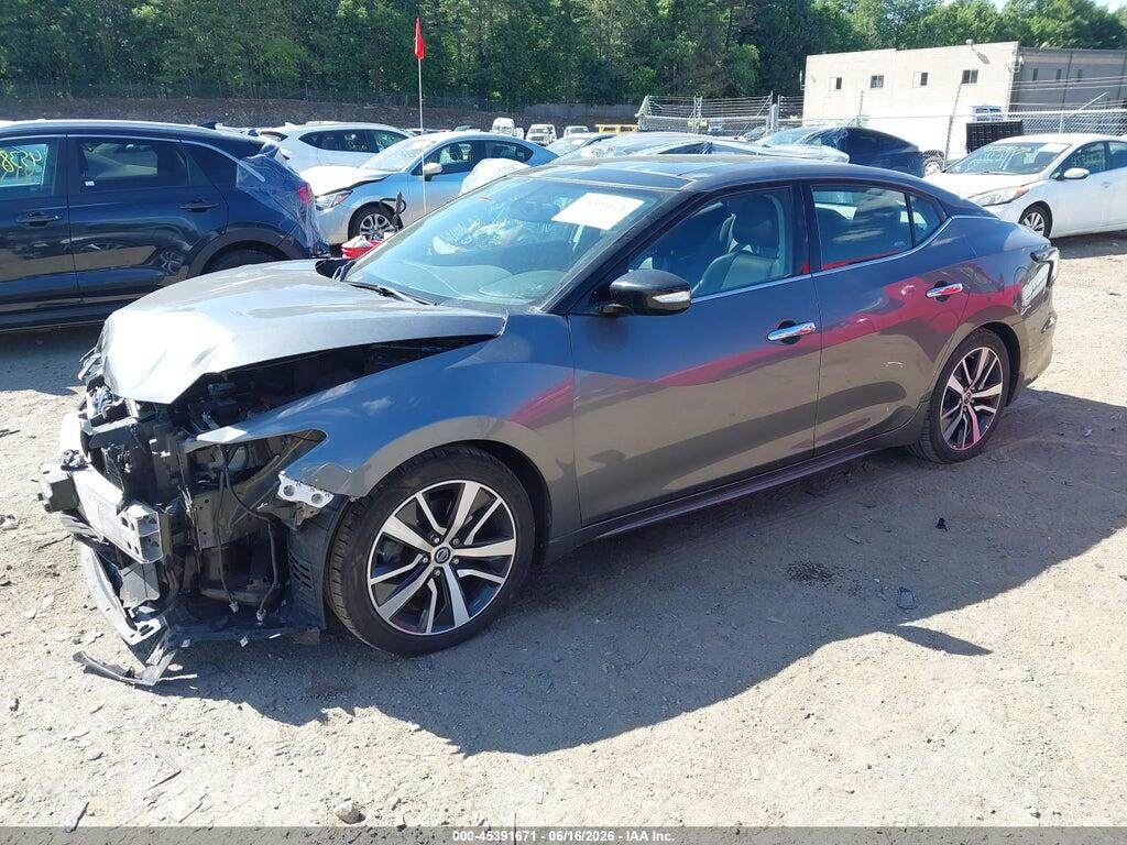 1N4AA6AV9KC362169 2019 NISSAN MAXIMA photo no. 2