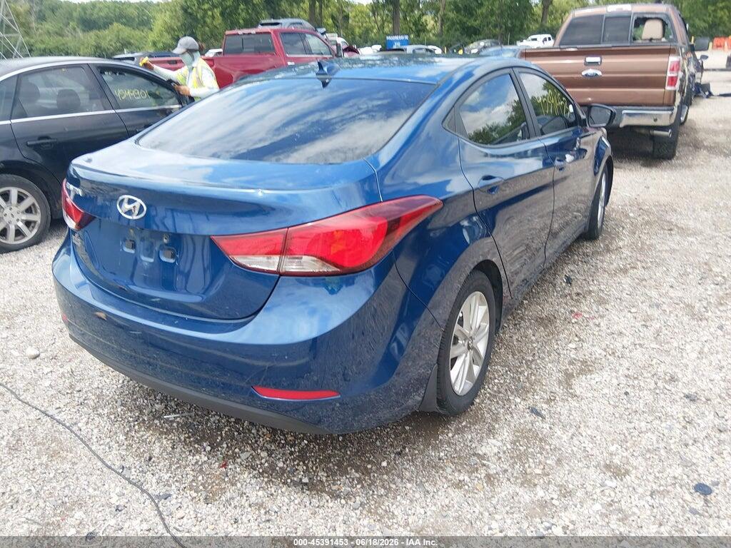 KMHDH4AE8GU557118 2016 HYUNDAI ELANTRA photo no. 4