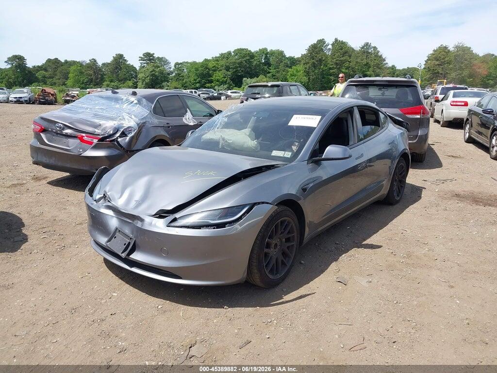 5YJ3E1EA2RF858056 2024 TESLA MODEL 3 photo no. 2