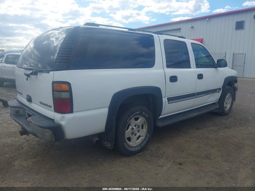 1GNFK16Z24J245079 2004 CHEVROLET SUBURBAN 1500 photo no. 4