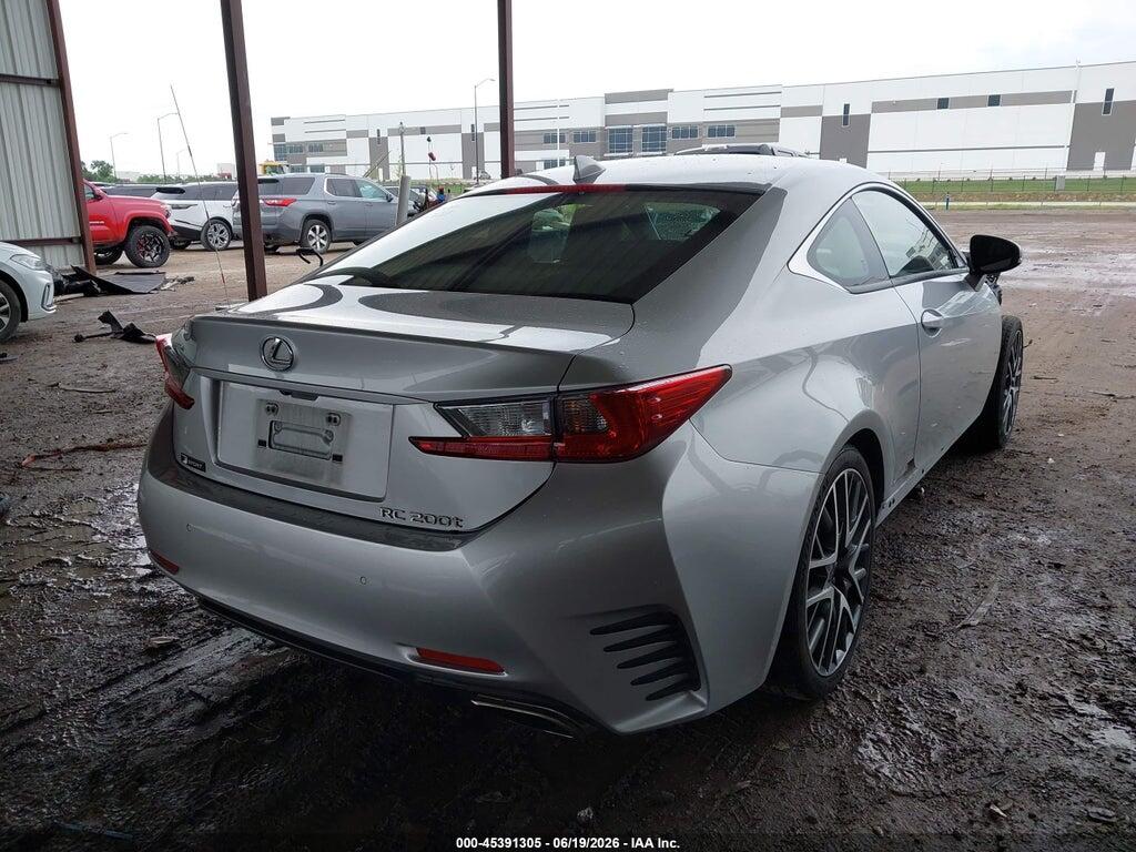 JTHHA5BC6G5002772 2016 LEXUS RC 200T photo no. 4