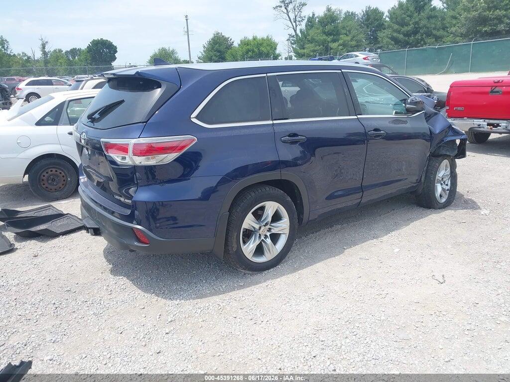 5TDDKRFH5FS181339 2015 TOYOTA HIGHLANDER photo no. 4