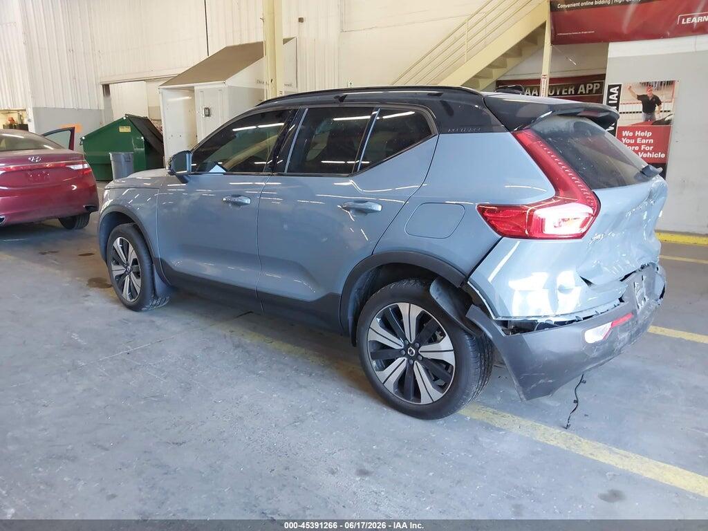 YV4ED3UW2P2074607 2023 VOLVO XC40 RECHARGE PURE ELECTRIC photo no. 3