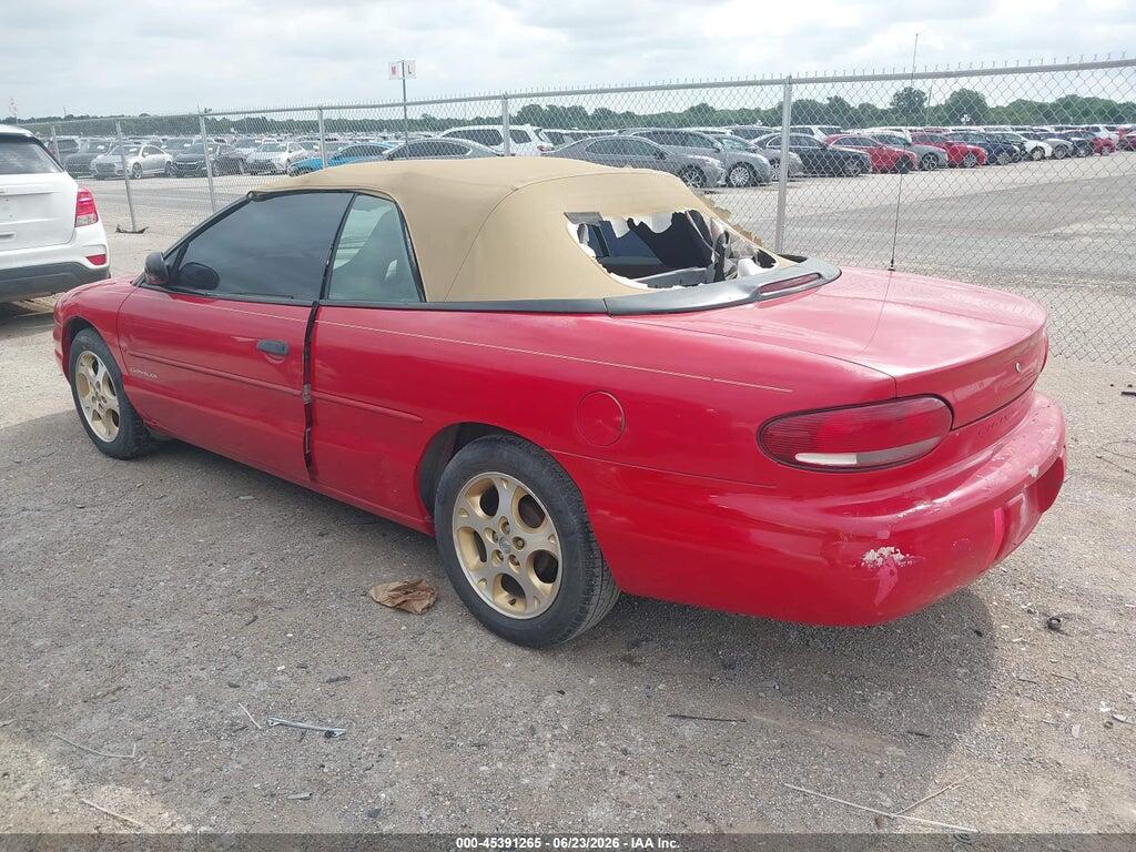 3C3EL45H6XT570721 1999 CHRYSLER SEBRING photo no. 3