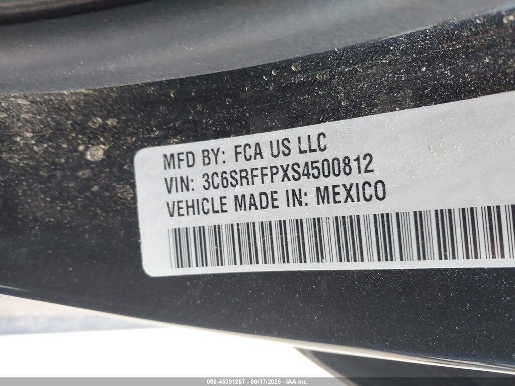 3C6SRFFPXS4500812 2025 RAM 1500 photo no. 9