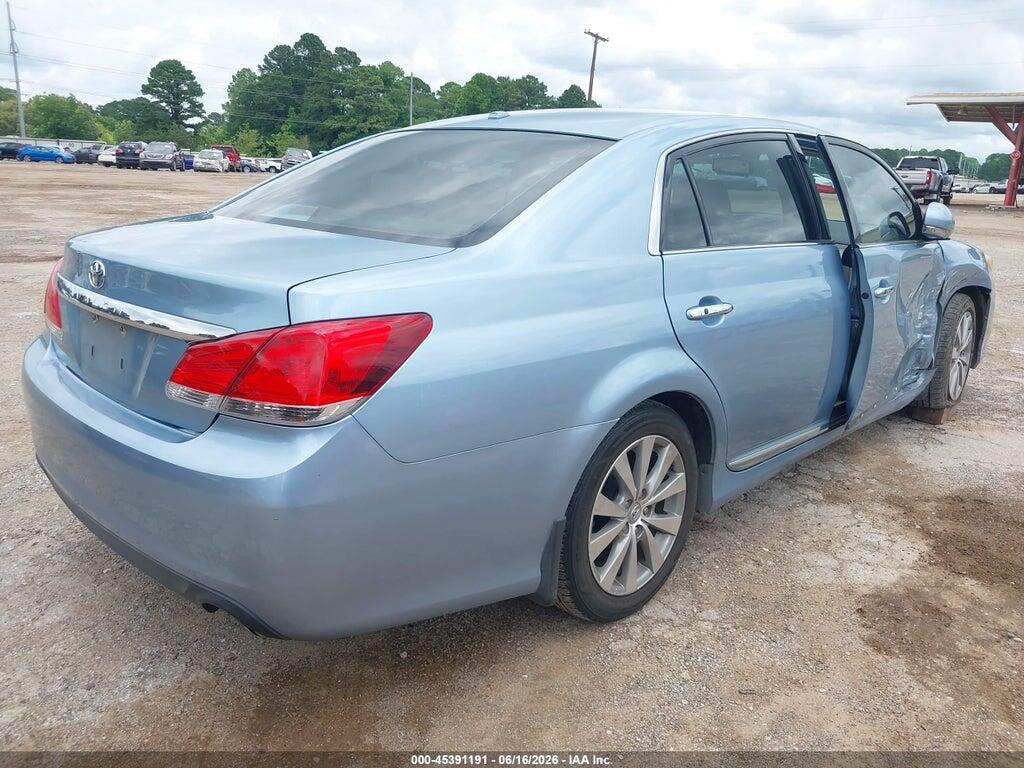 4T1BK3DB6BU433166 2011 TOYOTA AVALON photo no. 4