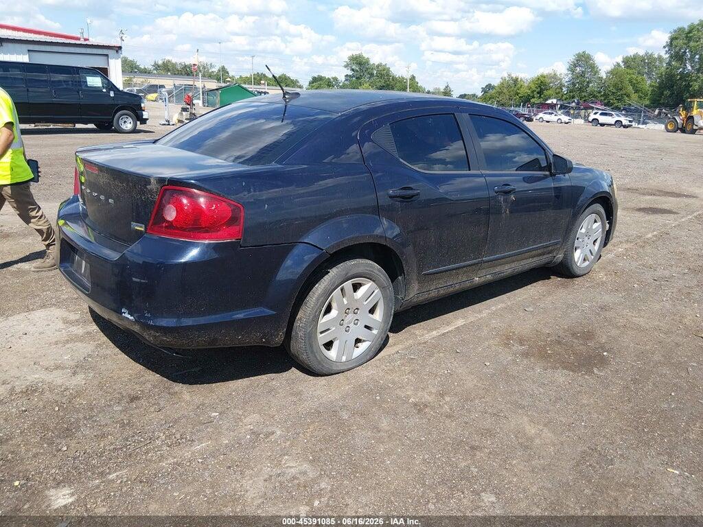 1C3CDZAG6CN269777 2012 DODGE AVENGER photo no. 4