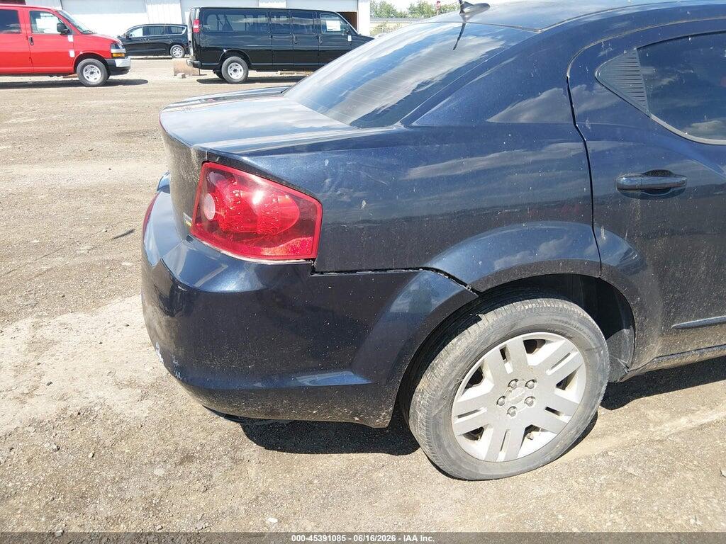 1C3CDZAG6CN269777 2012 DODGE AVENGER photo no. 6