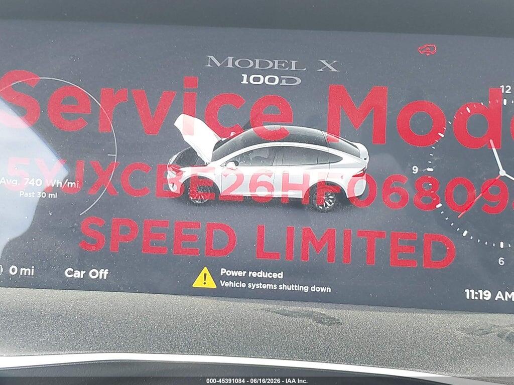 5YJXCBE26HF068098 2017 TESLA MODEL X photo no. 7