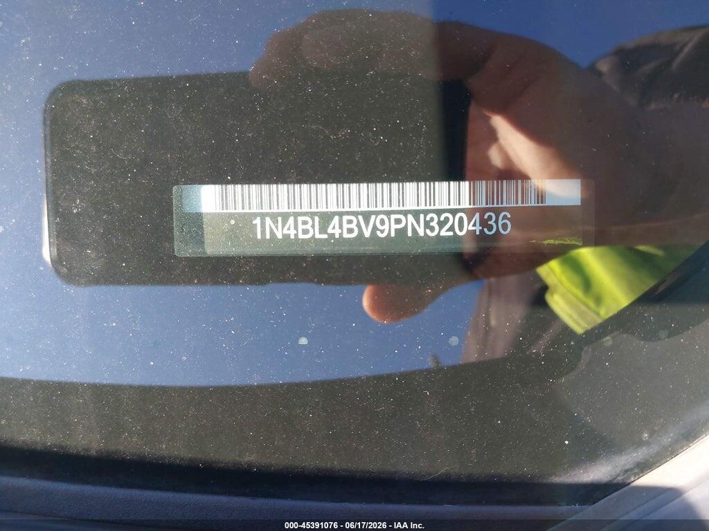 1N4BL4BV9PN320436 2023 NISSAN ALTIMA photo no. 9