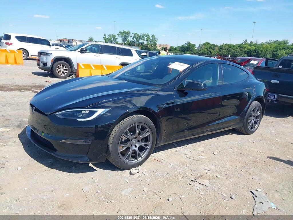 5YJSA1E55NF488399 2022 TESLA MODEL S photo no. 2