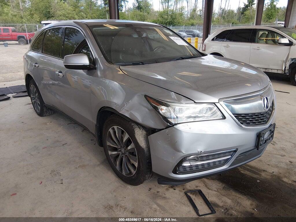 5FRYD4H44GB050125 2016 ACURA MDX photo no. 1