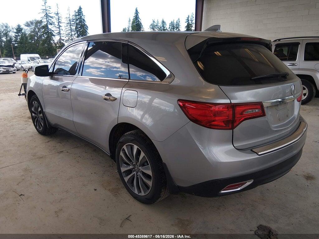 5FRYD4H44GB050125 2016 ACURA MDX photo no. 3