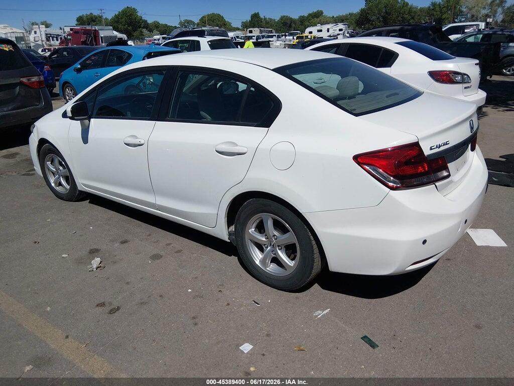 19XFB5F54EE000568 2014 HONDA CIVIC photo no. 3