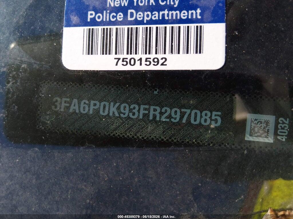 3FA6P0K93FR297085 2015 FORD FUSION photo no. 11