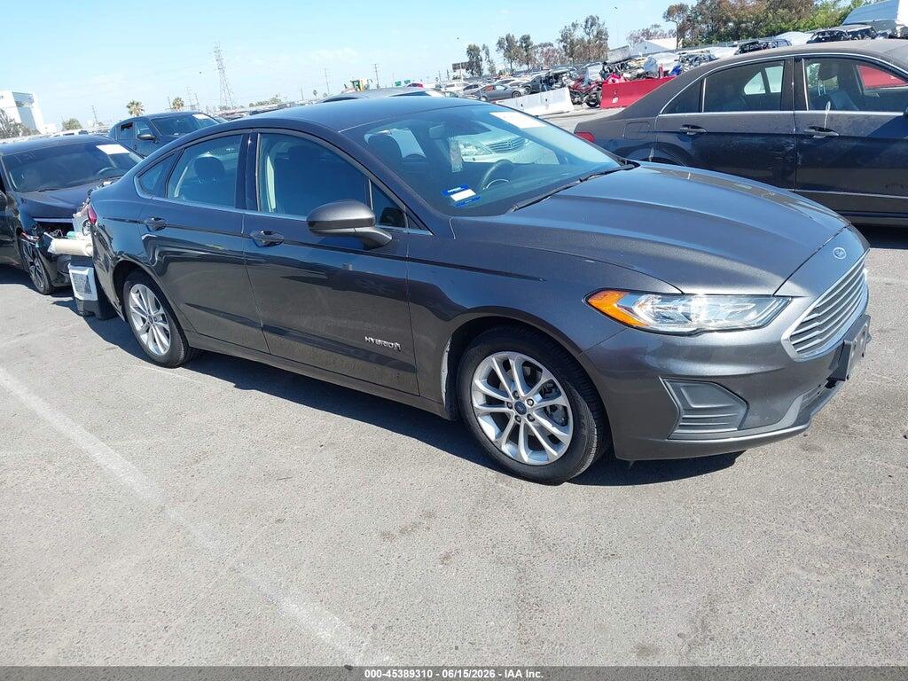 3FA6P0LU9KR208827 2019 FORD FUSION HYBRID photo no. 1