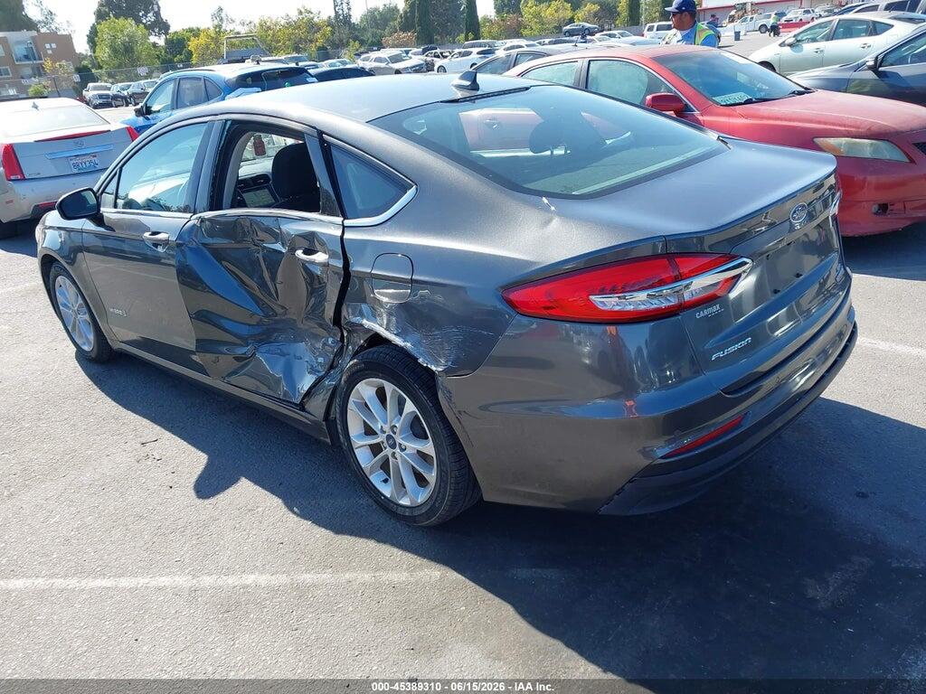 3FA6P0LU9KR208827 2019 FORD FUSION HYBRID photo no. 3