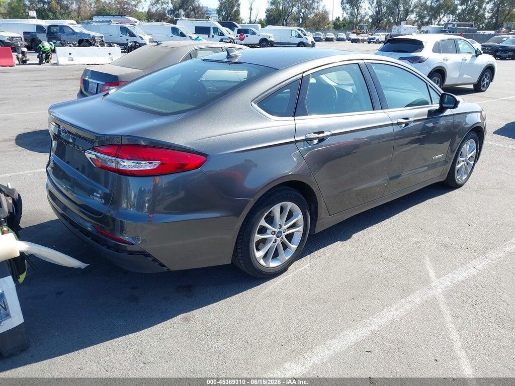 3FA6P0LU9KR208827 2019 FORD FUSION HYBRID photo no. 4