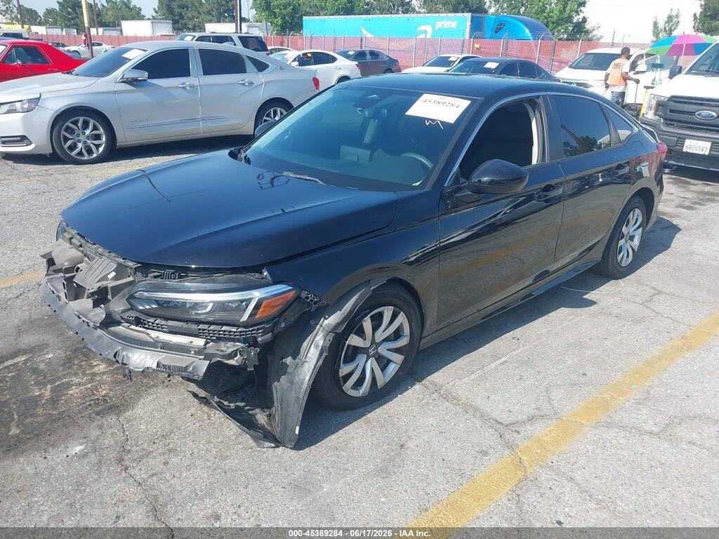 2HGFE2F21NH508997 2022 HONDA CIVIC photo no. 2
